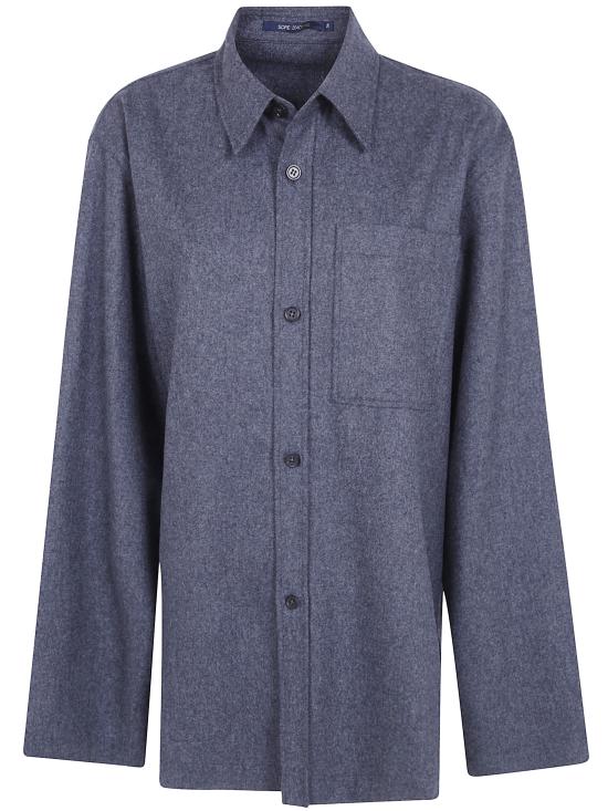 26FW 소피 드후레 자켓 W26 BARIT WOOLT 02 GRAPHITE MELANGE