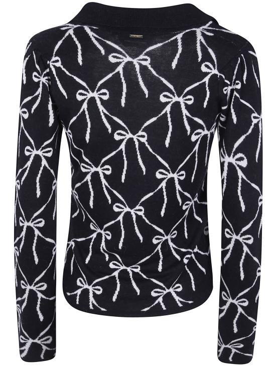 26FW 트윈셋 스웨터 262TP3310 06571 BLACK PEARL - TWINSET