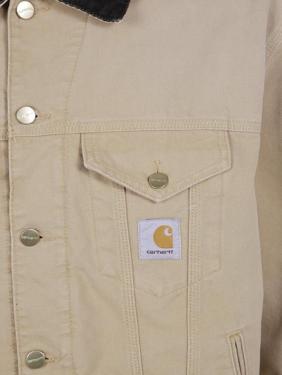 26FW 칼하트 WIP 데님 자켓 I037058 3WQ4O WIP DUSTY H TOBACCO STONE CANVAS - CARHARTT WIP