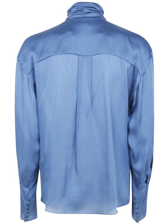 26FW 발망 셔츠 TO0000000065 A53 BLUE - BALMAIN