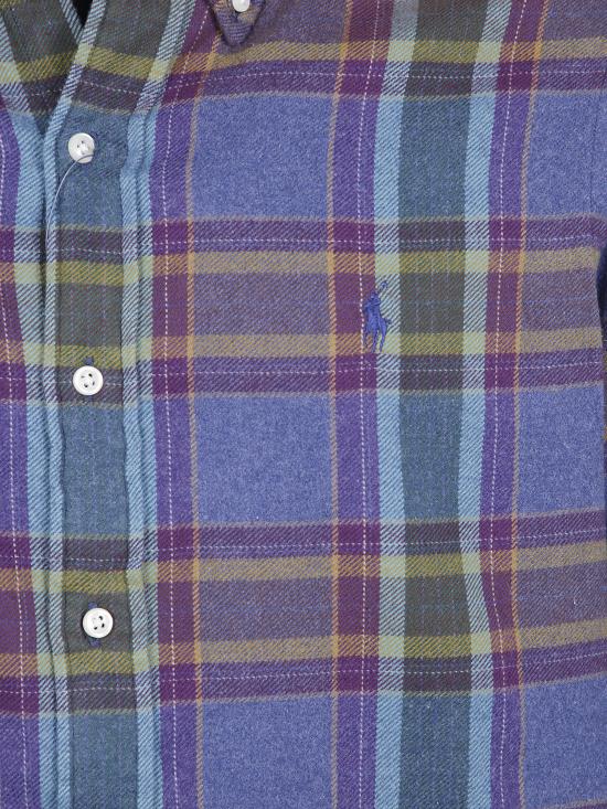 26FW 폴로 랄프로렌 긴팔 셔츠 710 B30 152 002 BLUE PURPLE HEATHER MULTI - POLO RALPH LAUREN