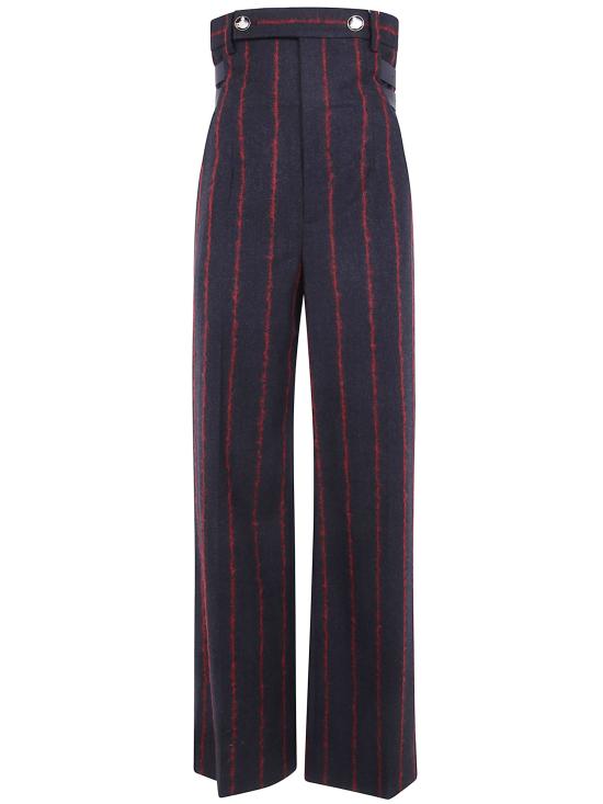 26FW 비비안웨스트우드 스트레이트 팬츠 1F01001M W01NF P211 CHARCOAL RED