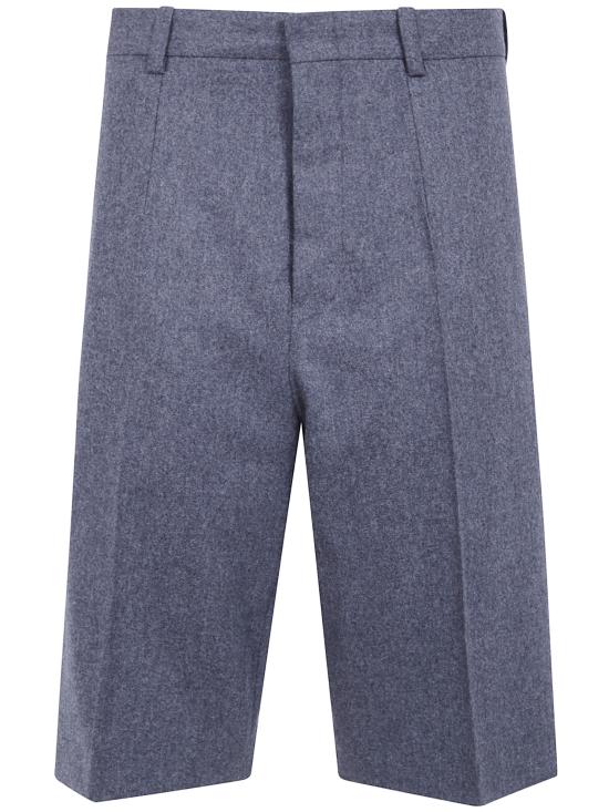 26FW 소피 드후레 숏팬츠 W26 PIM WOOLT 02 WOVEN GRAPHITE MELANGE