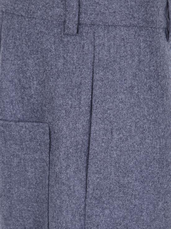 26FW 소피 드후레 숏팬츠 W26 PIM WOOLT 02 WOVEN GRAPHITE MELANGE - SOFIE D'HOORE