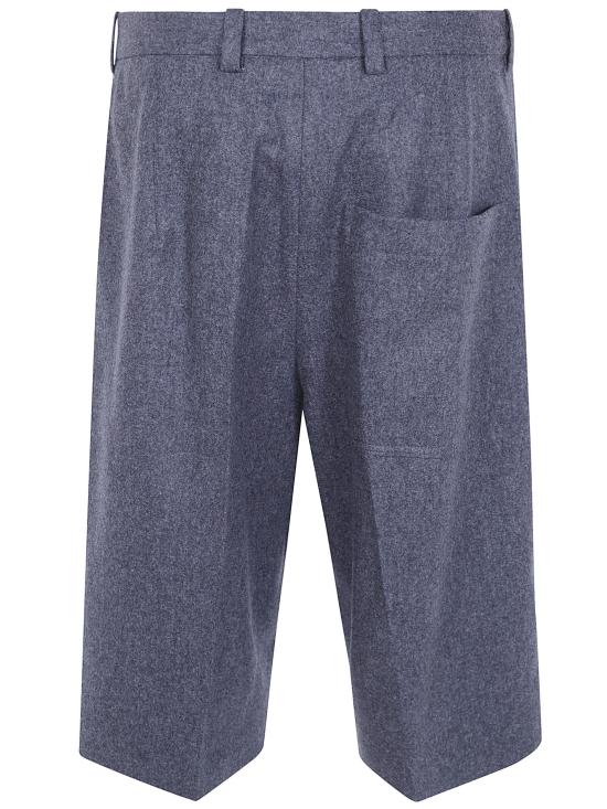 26FW 소피 드후레 숏팬츠 W26 PIM WOOLT 02 WOVEN GRAPHITE MELANGE - SOFIE D'HOORE