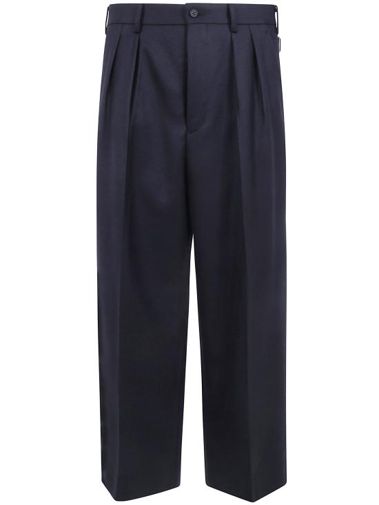 26FW 꼼데가르송 스트레이트 팬츠 HR P011 BLACK