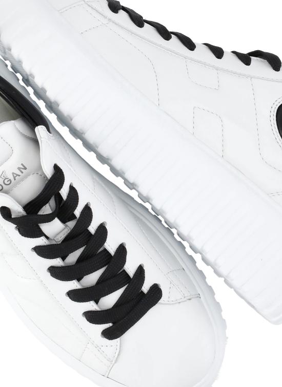 26FW 호간 H 스트라이프 스니커즈 HXM6450FC60LE9 0001 WHITE - HOGAN