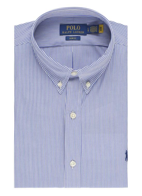 26FW 랄프 로렌 셔츠 710928254 007 BLUE