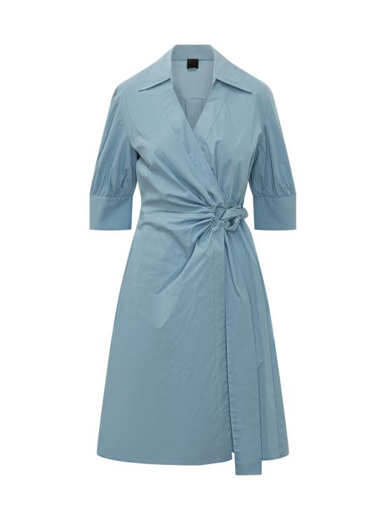26SS 핑코 원피스 106602A35Q E35 AZZURRO