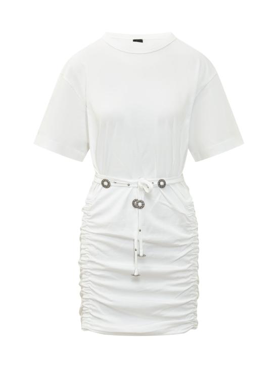 26SS 핑코 원피스 106909A3AR Z04 BIANCO BRILL