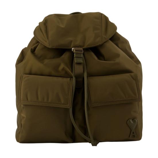 26FW 아미 나일론 마르셀 플랩 백팩 ULL757 AW0001 A236 KHAKI