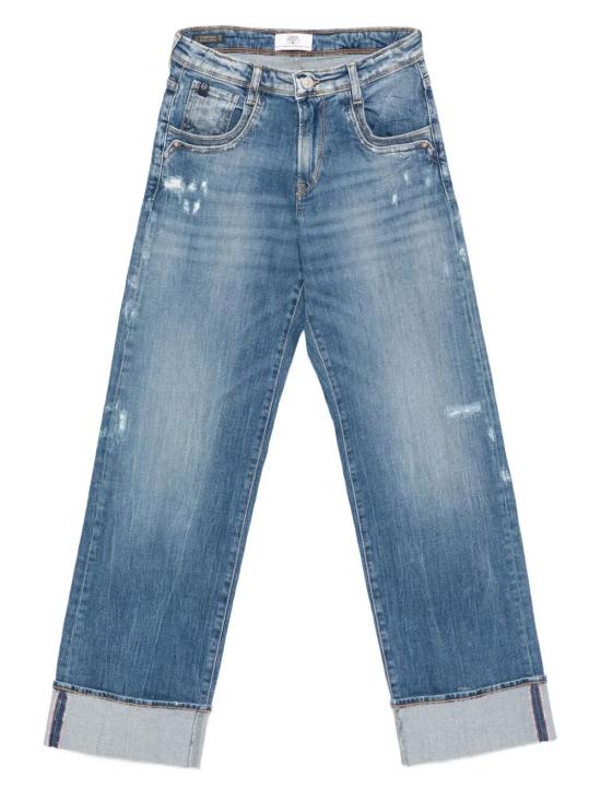 25FW 르 탕 데 스리즈 데님 팬츠 JF428REVW1525 3001 BLUE
