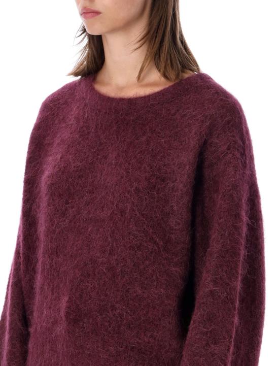 26FW 아메리칸 빈티지 스웨터 NIB18A CANNEBERGE CRANBERRY MELANGE - AMERICAN VINTAGE