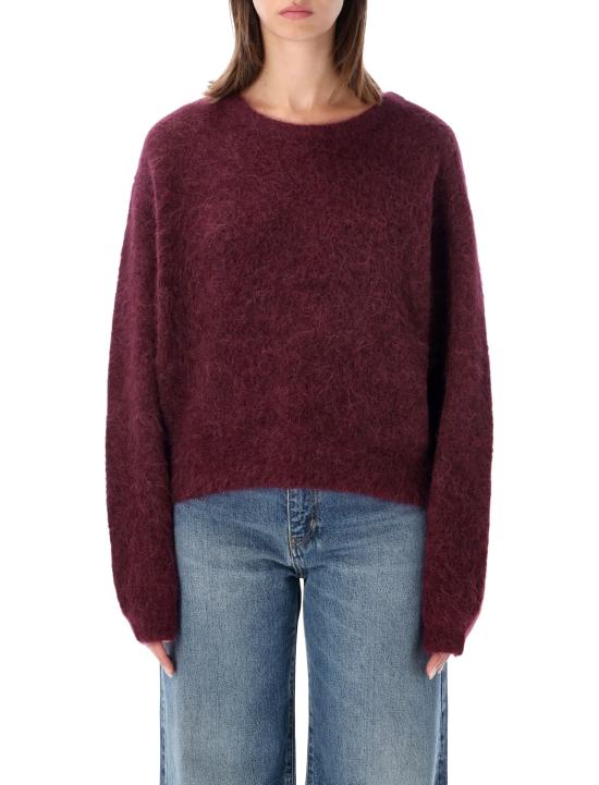 26FW 아메리칸 빈티지 스웨터 NIB18A CANNEBERGE CRANBERRY MELANGE