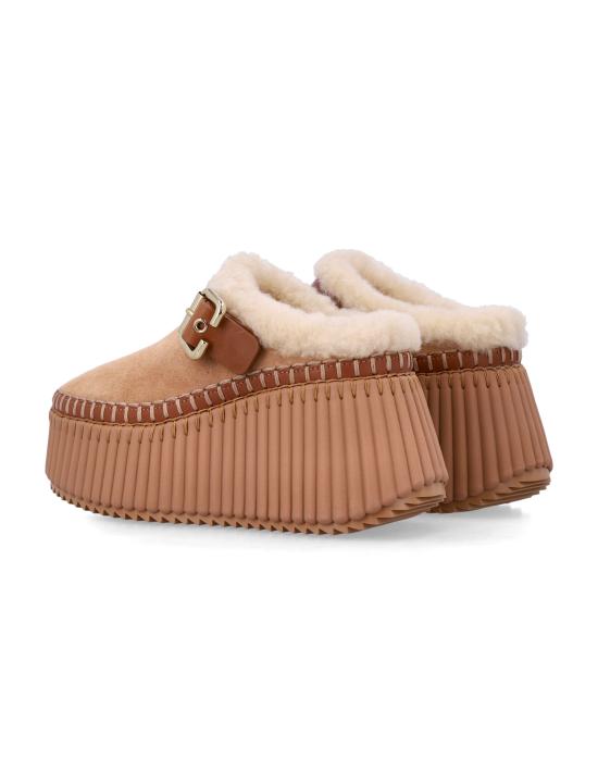 26FW 끌로에 슈즈 CH25W13CTX 207 POTTERY BROWN - CHLOE