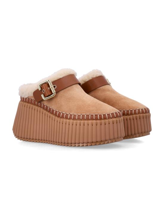 26FW 끌로에 슈즈 CH25W13CTX 207 POTTERY BROWN - CHLOE