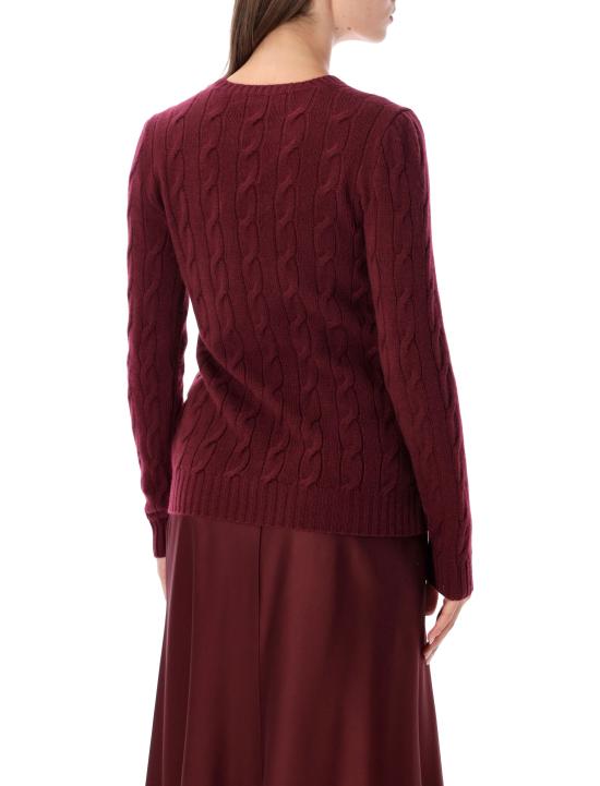 26FW 랄프 로렌 스웨터 290P24104 009 BORDEAUX - RALPH LAUREN
