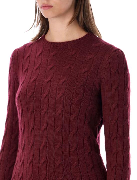 26FW 랄프 로렌 스웨터 290P24104 009 BORDEAUX - RALPH LAUREN