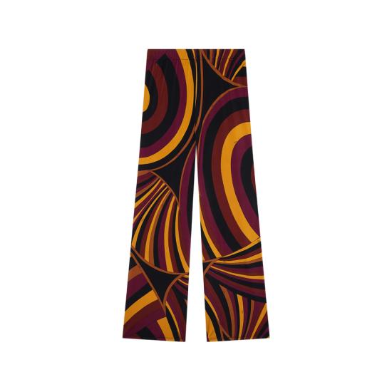 26FW 푸찌 스트레이트 팬츠 6UJT30 6U757 011 BLACK ORANGE