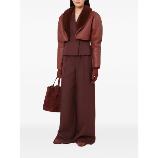 26FW 막스마라 팔라초 팬츠 MXSSLALOM 473 058 RED - MAX MARA