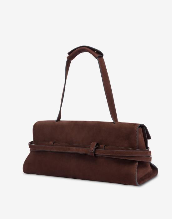 26SS 모스키노 숄더백 POLMC4064PP1OOJ0POL307 BROWN DOM - MOSCHINO