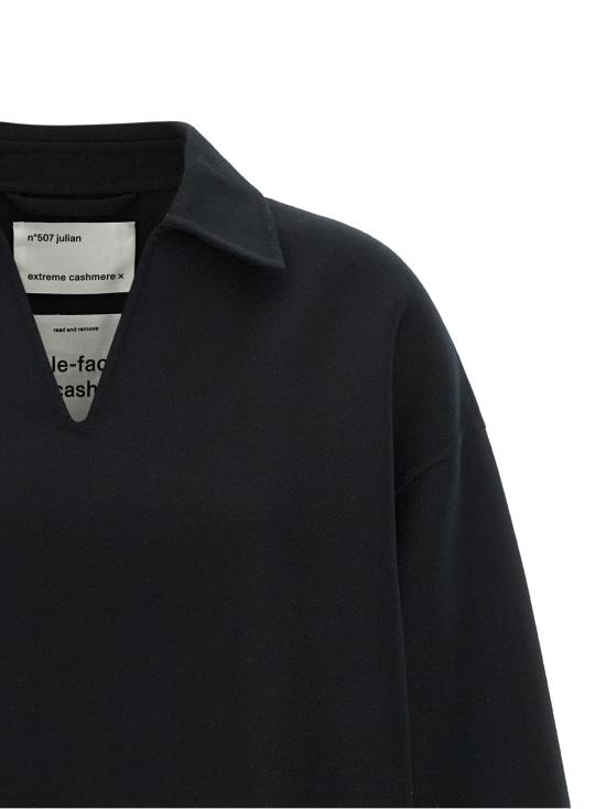 26FW 익스트림캐시미어 블라우스 N507JULIANRAVEN Black - EXTREME CASHMERE