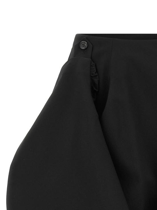 26FW 꼼데가르송 미디 스커트 GRS0241 Black - COMME DES GARCONS