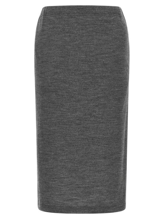 26FW 와타나베 준야 미디 스커트 JRS0102 Gray