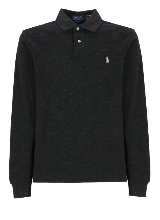 26FW 랄프 로렌 폴로 티셔츠 710681126 049 BLACK