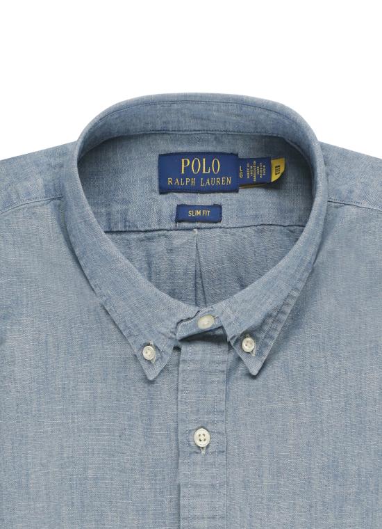 26FW 랄프 로렌 셔츠 710548538 001 BLUE - RALPH LAUREN