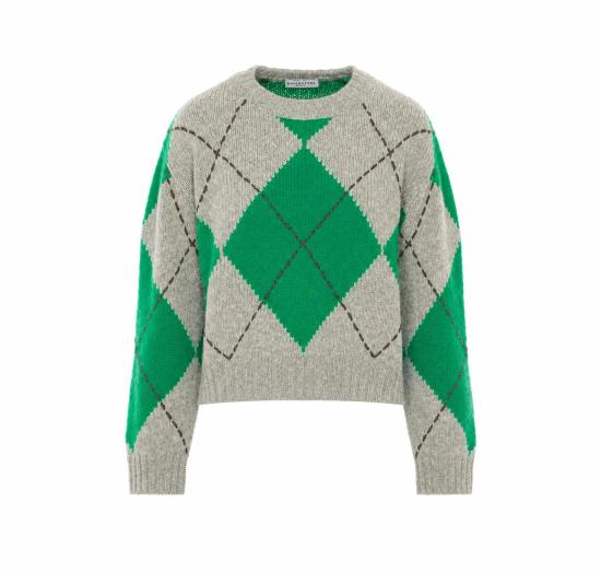 26FW 발렌타인 스웨터 B1P897 3W05892542 GREEN