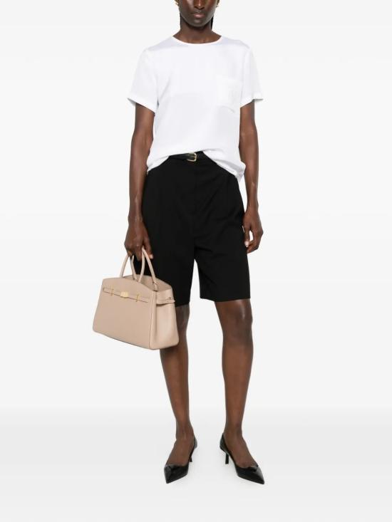 26FW 막스마라 스튜디오 숏팬츠 ADORNO010 Black - MAX MARA STUDIO