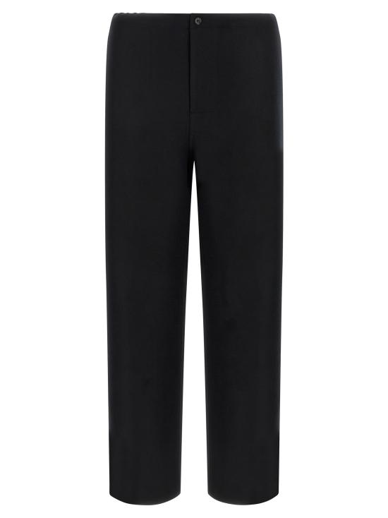 26FW 익스트림캐시미어 스트레이트 팬츠 N506GIORGIORAVEN Black