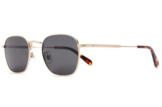  크랩 아이웨어 안경 골드 그루브 편광 파일럿 선글라스 - CRAP EYEWEAR