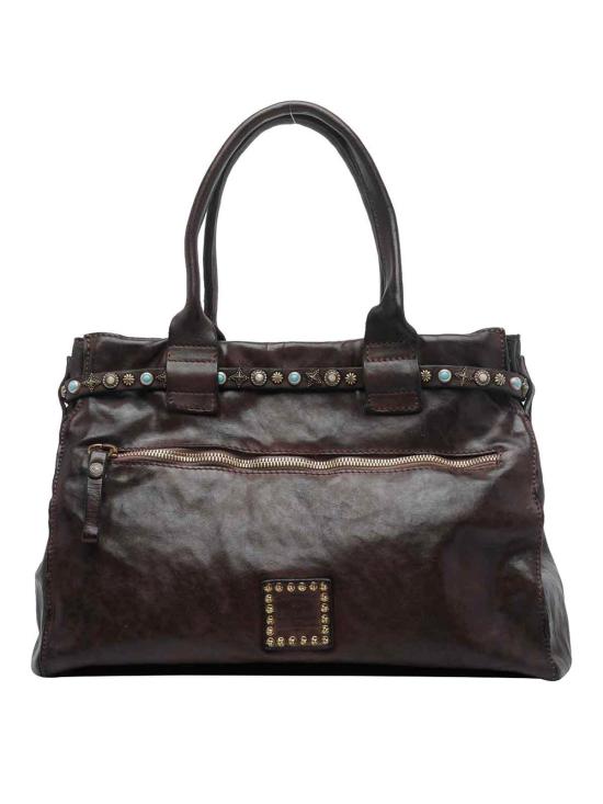26FW 캄포마찌 토트백 C041020NDX3159C1501 BROWN - CAMPOMAGGI