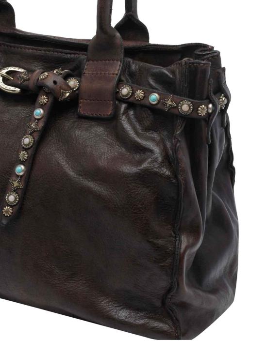 26FW 캄포마찌 토트백 C041020NDX3159C1501 BROWN - CAMPOMAGGI
