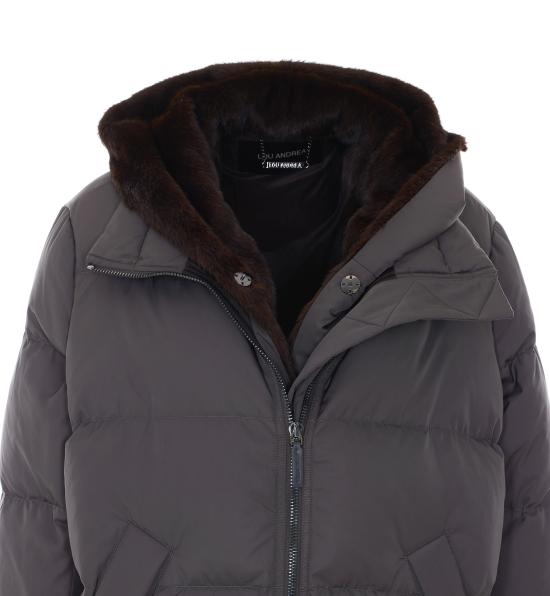 26FW 루 안드레아 패딩 YZ2040502DGR MORO BROWN GREY - LOU ANDREA