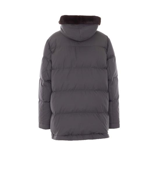 26FW 루 안드레아 패딩 YZ2040502DGR MORO BROWN GREY - LOU ANDREA