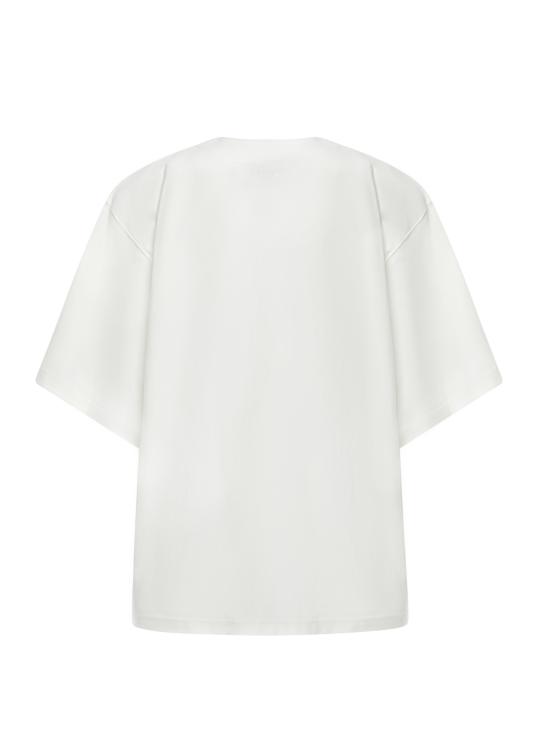 26FW 헤드 메이너 반팔 티셔츠 HMMD70007RHD326 101 WHITE - HED MAYNER