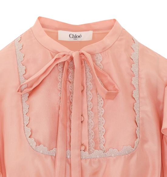 26FW 끌로에 긴팔 티셔츠 CH26AHT53009 266 PINK - CHLOE