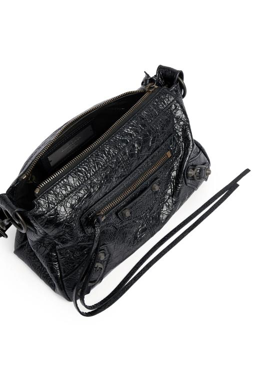 26FW 발렌시아가 르 시티 모토 미니백 866122 2ABEK1000 BLACK - BALENCIAGA