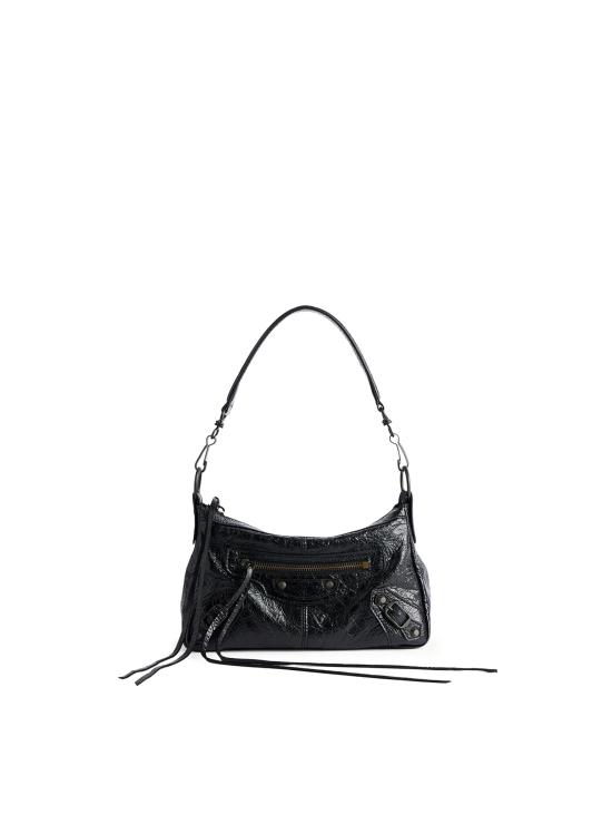 26FW 발렌시아가 르 시티 모토 미니백 866122 2ABEK1000 BLACK