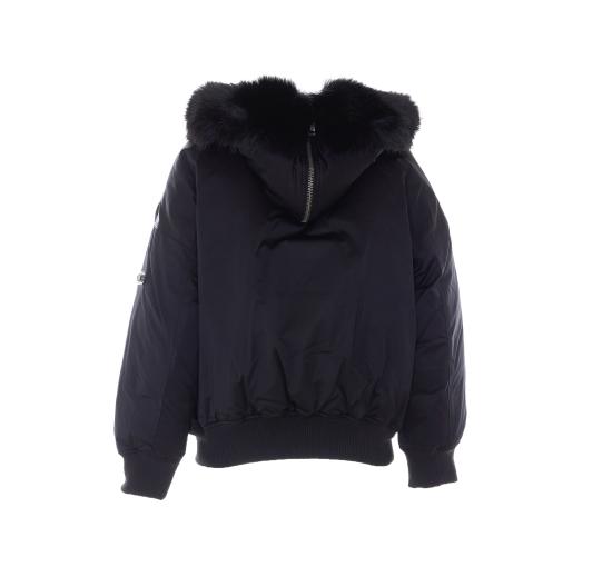 26FW 마이클 코어스 자켓 MF620MSHRR 001 BLACK - MICHAEL KORS