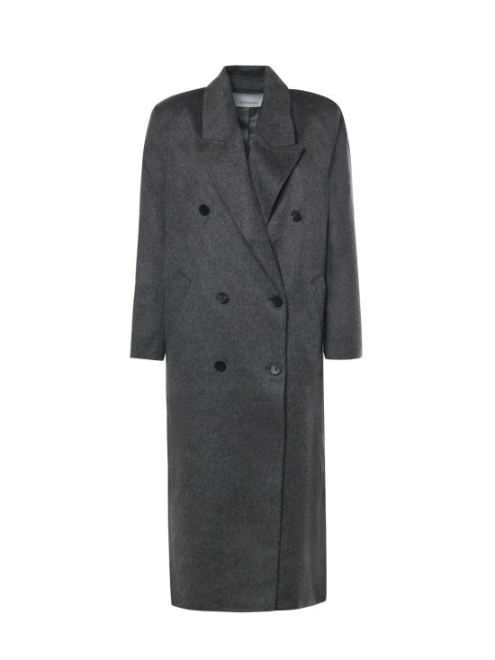 26FW 더프랭키샵 코트 COFS21126134 DARK GREY MELANGE
