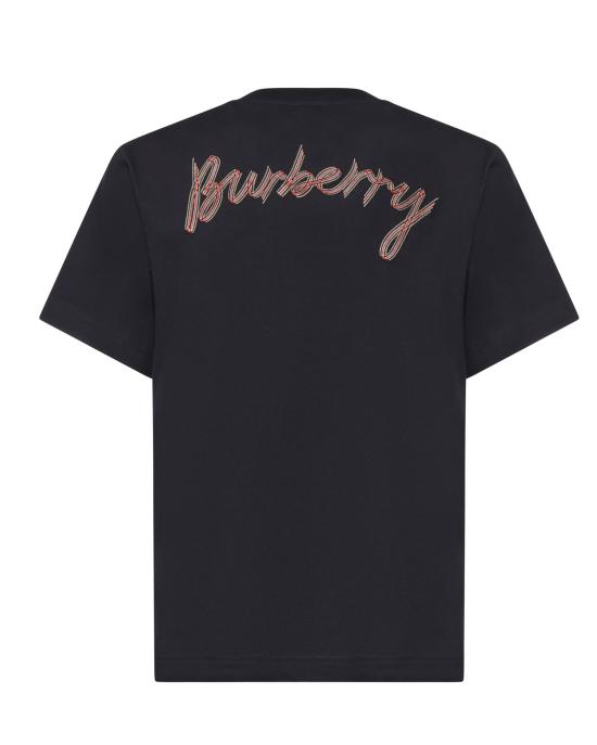 26FW 버버리 반팔 티셔츠 8132687 A1189 BLACK - BURBERRY