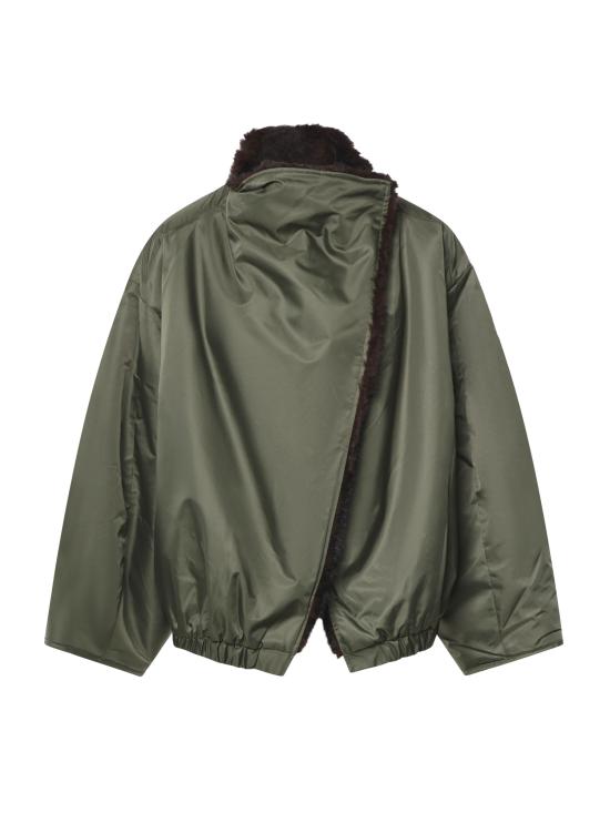 26FW 더프랭키샵 코트 COFS22885925 BROWN GREEN