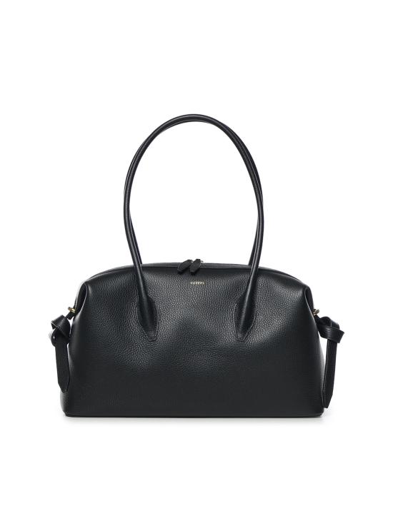 26FW 유제피 가방 BRIOCHE DUFFLE PEBBLE GRAIN LEATHER BLACK