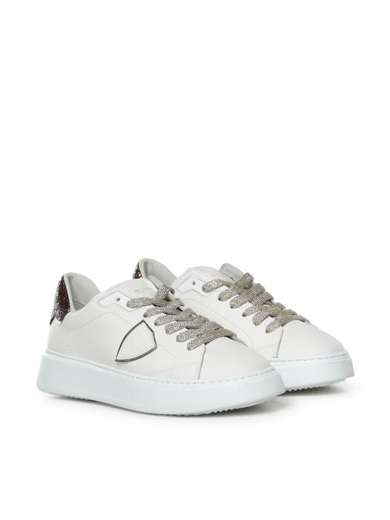 26FW 필립모델 스니커즈 BTLD VG15 WHITE BROWN - PHILIPPE MODEL