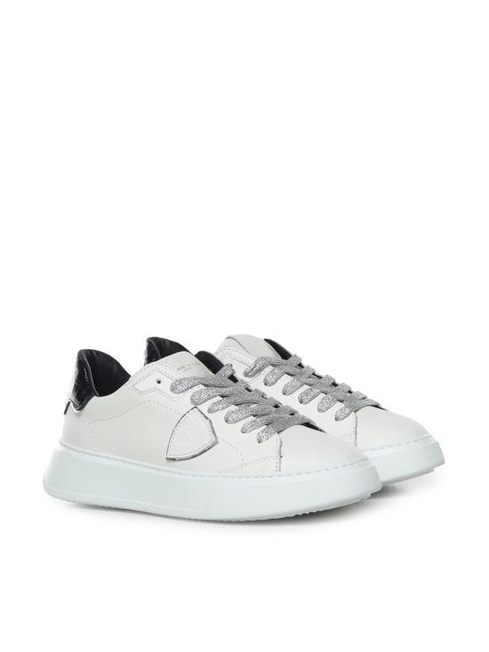26FW 필립모델 스니커즈 BTLD VC13 WHITE BLACK SILVER - PHILIPPE MODEL