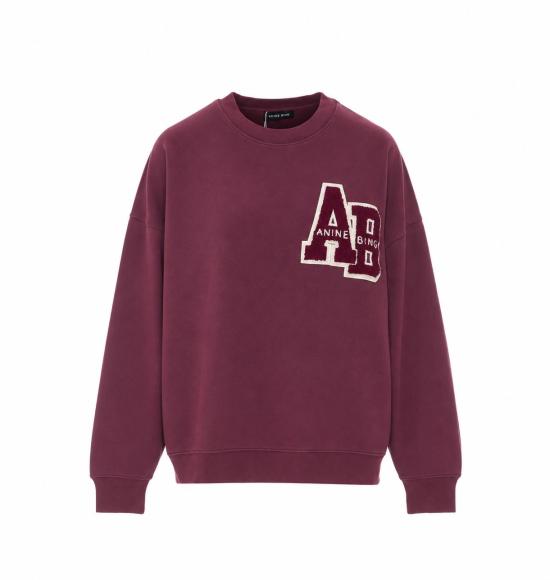 26FW 애니빙 스웨터 A0812601 BGN28BURGUNDY RED